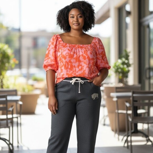 *NWT* Women's XXL Sonoma squareneck Peasant Top - Picture 10 of 10